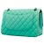 Chanel Green Jumbo Classic Caviar Double Flap Verde Verde chiaro - vista 2