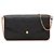 Louis Vuitton Black Monogram Empreinte Pochette Felicie Nero