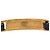Bracciale a catena Chanel con placca logo in pelle di vitello e placcato oro D'oro - vista 4