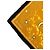 Hermès Yellow Annee des Etoiles Einstecktuch aus Seide 45 Gelb - Ansicht 5