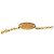 Collana con pendente LV Iconic Louis Vuitton Gold placcata in oro e strass D'oro - vista 3