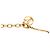 Collana con pendente LV Iconic Louis Vuitton Gold placcata in oro e strass D'oro - vista 5