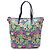 Borsa Satchel Prada in Tessuto Stampato Blu