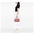 Borsa Satchel Gucci Small Microguccissima Rosa - vista 6