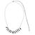 Collana lunga Bottega Veneta AG925 Argento - vista 5
