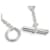 Hermès Hermes Chaine d'Ancre Farandole Charm Bracelet Silvery  - view 5
