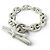 Hermès HERMES Chaine d'Ancre PM Bracelet Argento