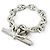 Hermès Bracciale HERMES Chaine d'Ancre PM Silver Charm Argento