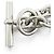 Hermès Bracciale HERMES Chaine d'Ancre PM Silver Charm Argento - vista 5