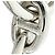 Hermès Bracciale HERMES Chaine d'Ancre PM Silver Charm Argento - vista 6