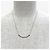 Tiffany & Co Collana Tiffany T Smile Small in oro bianco 18K e zaffiri rosa D'oro - vista 3
