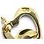 Tiffany & Co Collana Pendente Tiffany Triple Heart D'oro - vista 9