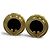Orecchini Tiffany & Co. Tiffany T TWO Circle in onice D'oro