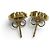 Orecchini Tiffany & Co. Tiffany T TWO Circle in onice D'oro - vista 3