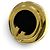 Orecchini Tiffany & Co. Tiffany T TWO Circle in onice D'oro - vista 7