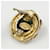 Orecchini a clip Chanel Coco Mark D'oro Verde - vista 10