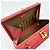 Borsa a tracolla Fendi in pelle rossa Rosso - vista 17