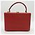Borsa a tracolla Fendi in pelle rossa Rosso - vista 3
