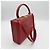 Borsa a tracolla Fendi in pelle rossa Rosso - vista 4