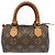 Bolso Louis Vuitton Monogram Mini Speedy Boston Bag M41534 Castaño - vista 2