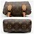 Bolso Louis Vuitton Monogram Mini Speedy Boston Bag M41534 Castaño - vista 6