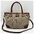 Borsa a tracolla Gucci Diamante Sukey Marrone Beige - vista 2