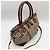 Borsa a tracolla Gucci Diamante Sukey Marrone Beige - vista 3
