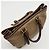 Borsa Tote Prada in Jacquard BN2832 Beige Marrone scuro - vista 17