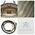Borsa Tote Prada in Jacquard BN2832 Beige Marrone scuro - vista 21