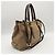 Borsa Tote Prada in Jacquard BN2832 Beige Marrone scuro - vista 4