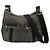 Borsa a tracolla in pelle e denim da uomo Gucci Nero
