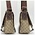 Borsa a tracolla Gucci GG Supreme da uomo Marrone Beige - vista 5