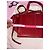 Cabas Borsa tote Céline in pelle rossa Rosso - vista 21