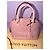 Borsa Louis Vuitton Alma BB Rose Ballerine in pelle Epi Rosa - vista 5