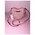 Borsa a tracolla Guess Carmella rosa cipria - vista 3