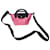 Borsa Longchamp Rosa Nero  - vista 1