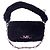 Borsa a tracolla in ecopelliccia nera Michael Kors Nero