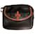 Courreges Borsa a tracolla in pelle nera e marrone Nero