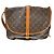 Louis Vuitton Saumur Monogram 35 Castaño - vista 2