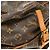 Louis Vuitton Saumur Monogram 35 Castaño - vista 7