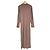Autre Marque Abito in maglia a coste PRIORITY Beige