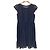 Autre Marque BLUE LABEL CRESTBRIDGE Abito trasparente Shadow Check Blu navy