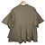 Autre Marque Blusa de algodón a capas IENA Verde Caqui - vista 2
