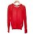 Autre Marque Power Net V-Neck Knitwear Strickware support surface Rot