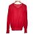 Autre Marque Power Net V-Neck Knitwear Strickware support surface Rot - Ansicht 2