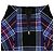 Autre Marque Falda acampanada Snidel Tweed Check Negro - vista 3