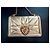Borsa a tracolla Dolce & Gabbana Devotion in oro D'oro - vista 2