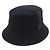 Cappello bucket Hermès Fred H Stripe58 in cotone Nero
