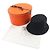Cappello bucket Hermès Fred H Stripe58 in cotone Nero - vista 2