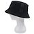 Cappello bucket Hermès Fred H Stripe58 in cotone Nero - vista 4